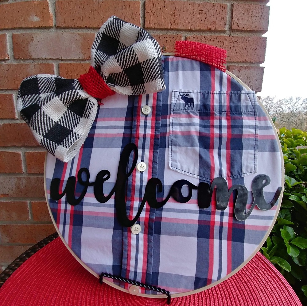 "Welcome" Wreath\ Door Decor